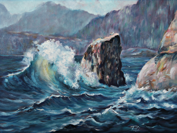 "Coastal Wave" by Patti Johnson