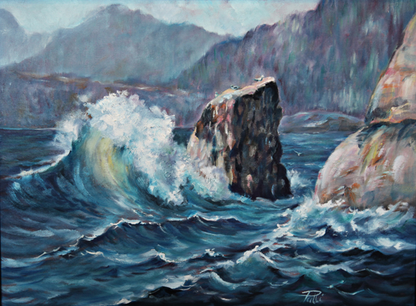 "Coastal Wave" by Patti Johnson
