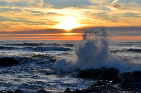 "Yachats Winter Storm" by Rick Cosci