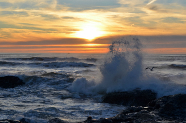 "Yachats Winter Sunset"