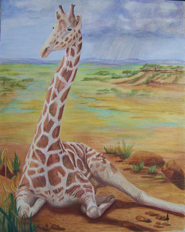 "Giraffe" by Jackie Treat