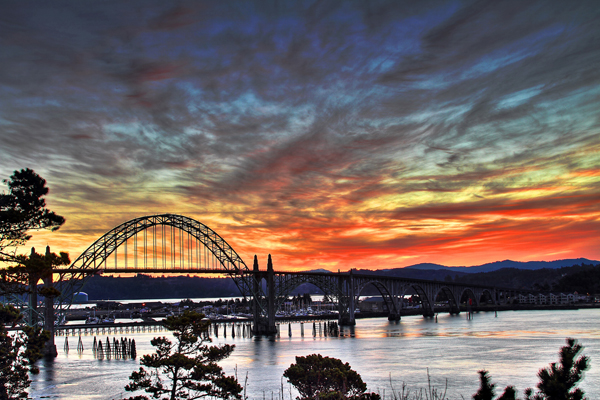 "Yaquina Bay Bridge" by Christian Flores-Muñoz