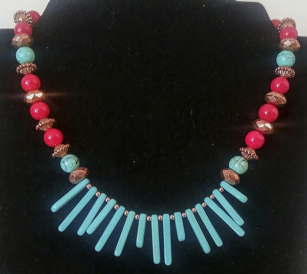 Turquoise Necklace by Diana Perez