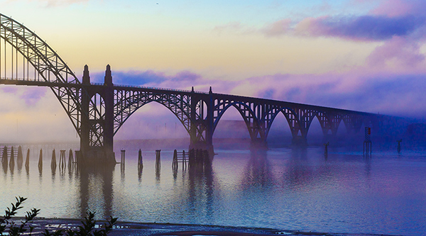 "Yaquina Bay Bridge" by John Legeman